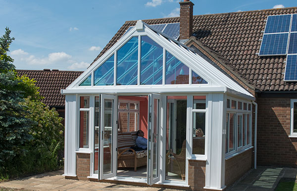 Replacing conservatory roofing
