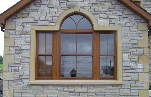 Sash windows with Arched top
